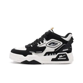 Warrior Slip Resistant, Abrasion Resistant, Breathable High Top Skateboard Shoes Men's Black Rice