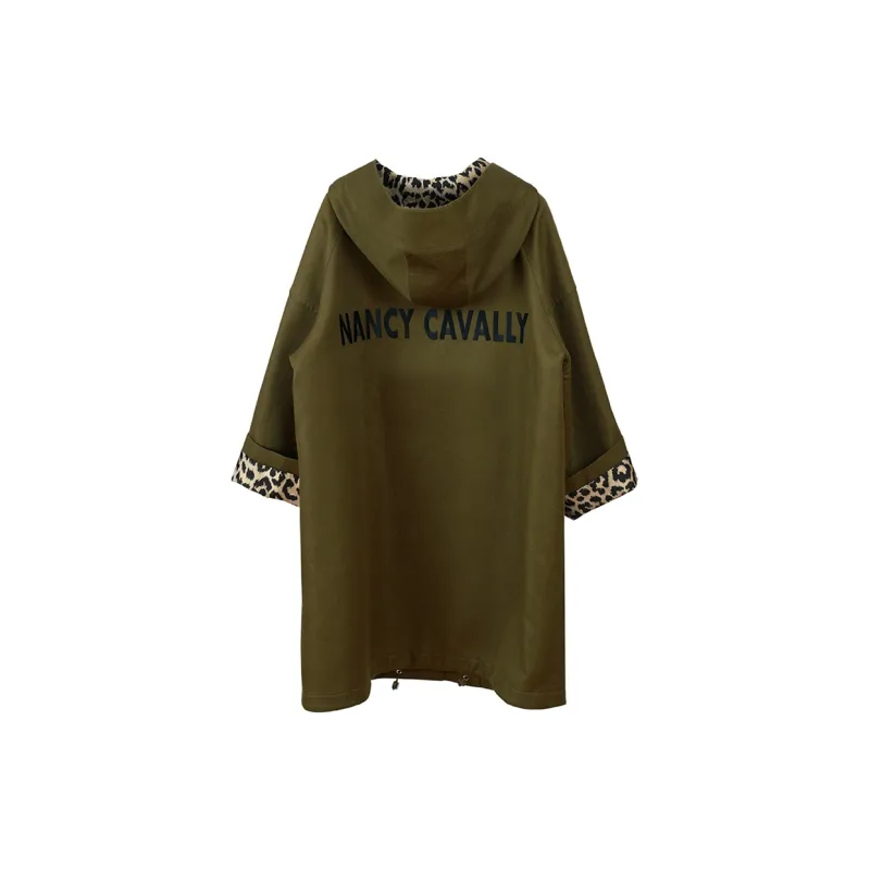 NancyCavally Trench Coats Women's Army Green-1