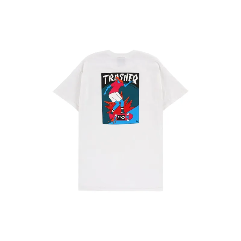Thrasher T Shirts Unisex White-0