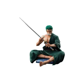 MegaHouse 1 8 One Piece Roronoa Zoro Portrait Of Pirates SOC Pre Sale Scale Figures 13.5cm