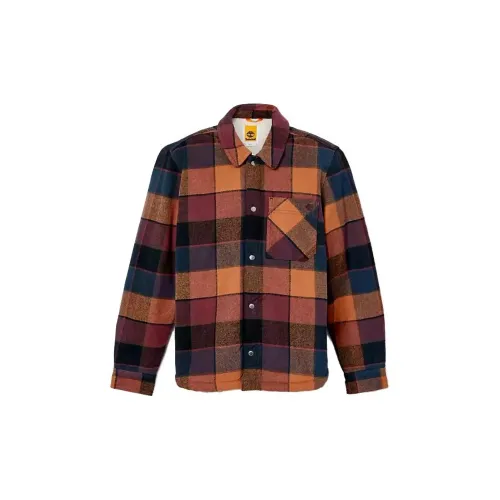 Timberland Shirts Men Brown