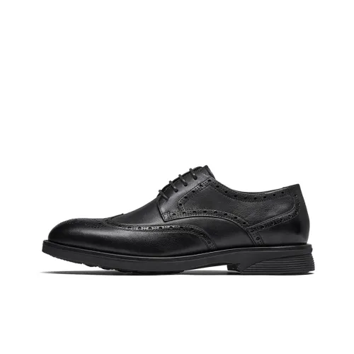 HARSON Dress Shoes Men Low-Top