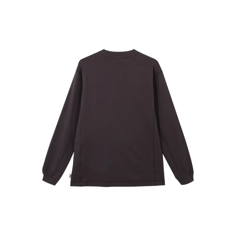 PUMA MMQSWEATSHIR T-Shirts Unisex Charcoal Black-1
