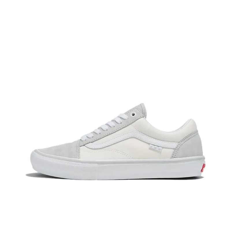 Old Skool Skate Vans 'Light Grey White'-0