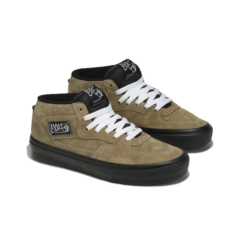 Half Cab Skate Vans 'Olive Black'-1
