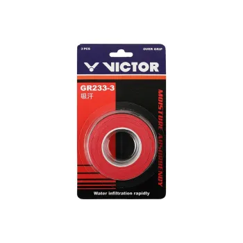 VICTOR Badminton Grip Tape Red PU Thin