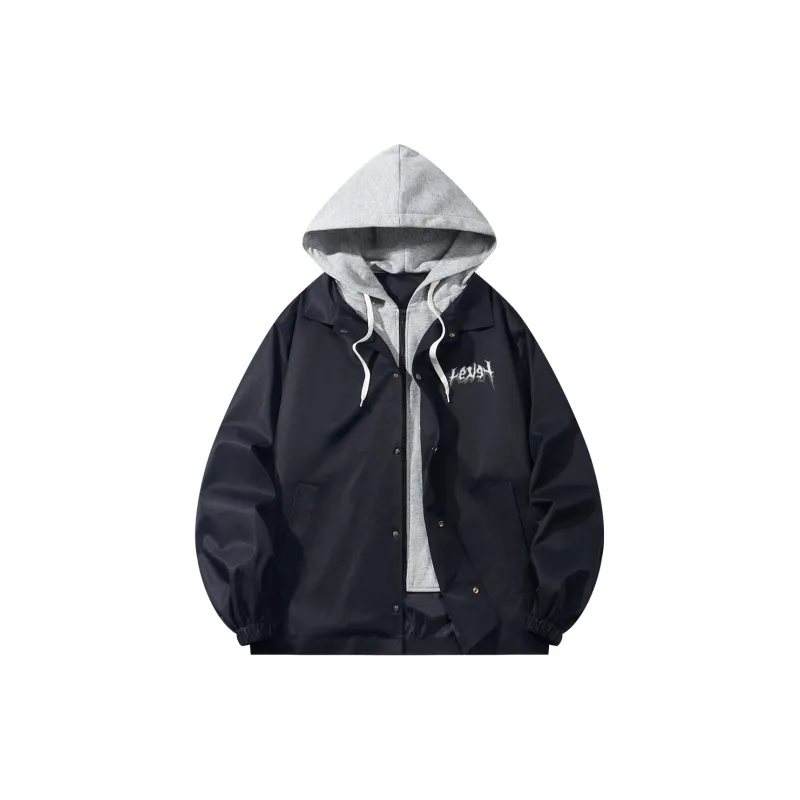 LEVEL RELAX Series Jackets Unisex Black-1