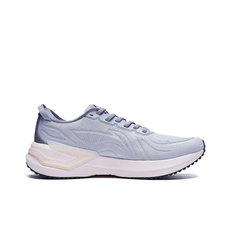 LiNing YueYing 3.0 Cushioning Breathable Support Low Top Casual Running Shoes Men's Dove Gray-1
