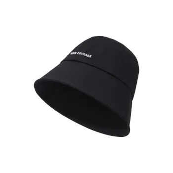 HLA Cotton Bucket Hats Unisex Submerged Pine Black