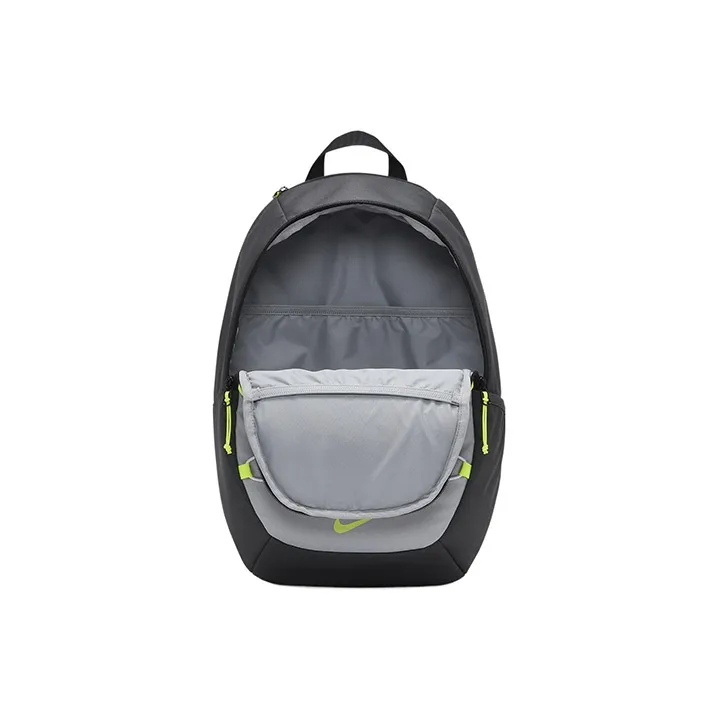 Nike Fabric Backpack Regular Unisex Black Gray Green-3
