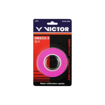 VICTOR Badminton Grip Tape Dark Pink PU Thin