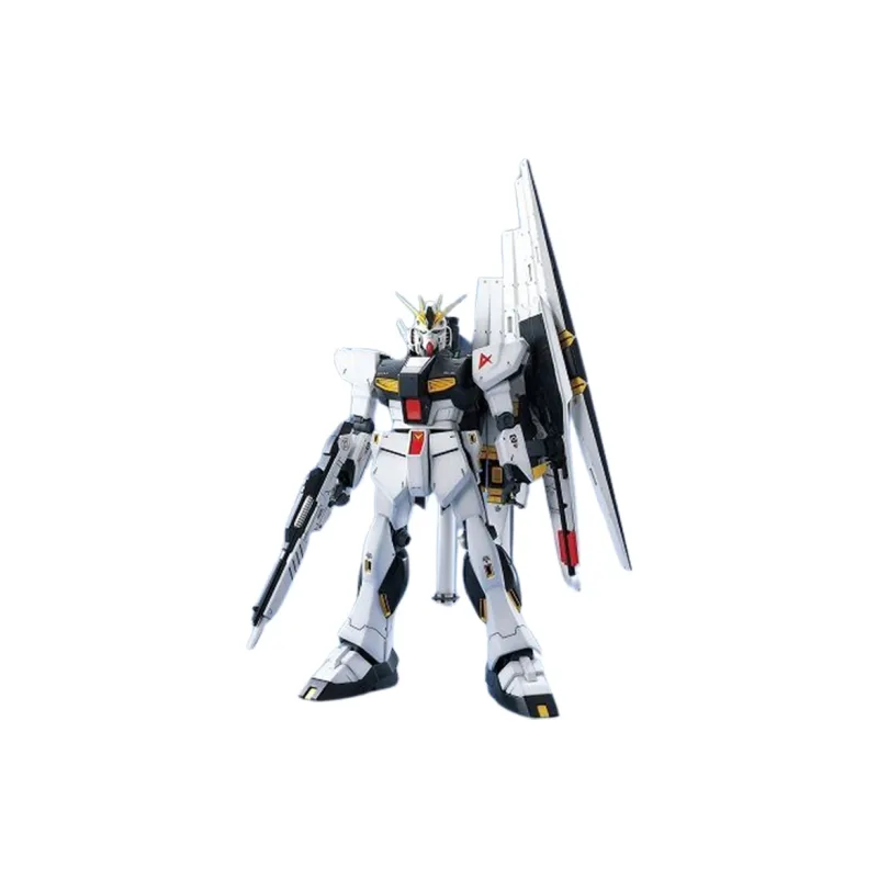 BANDAI MG 1/100 Mobile Suit Gundam  Duel Simplified Chinese Char's Counterattack Nu Gundam Model Kits-0