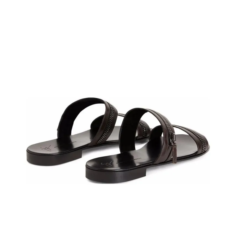 Giuseppe Zanotti Brad Zip detail Sandals-3