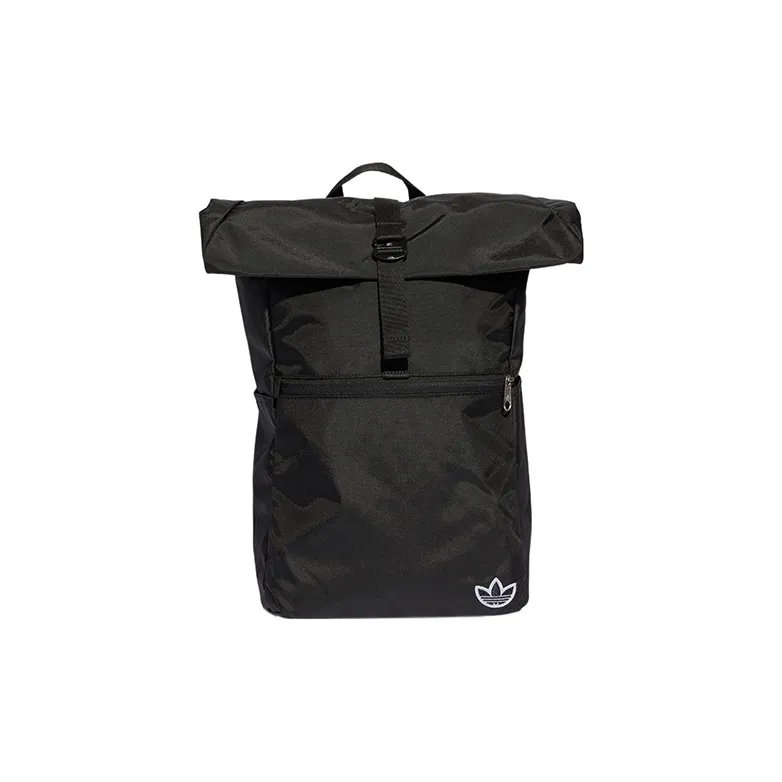 Adidas Premium Essentials Roll Top Backpack Black-0