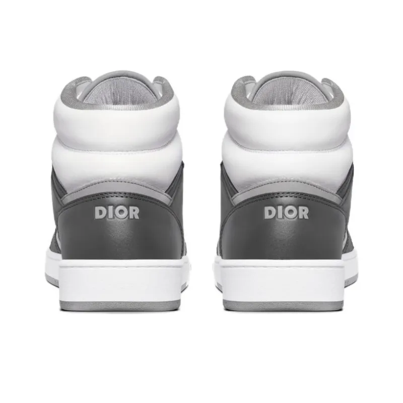 DIOR B27 High Anthracite White DIOR Oblique Jacquard Ruthenium Metallic Threads-4