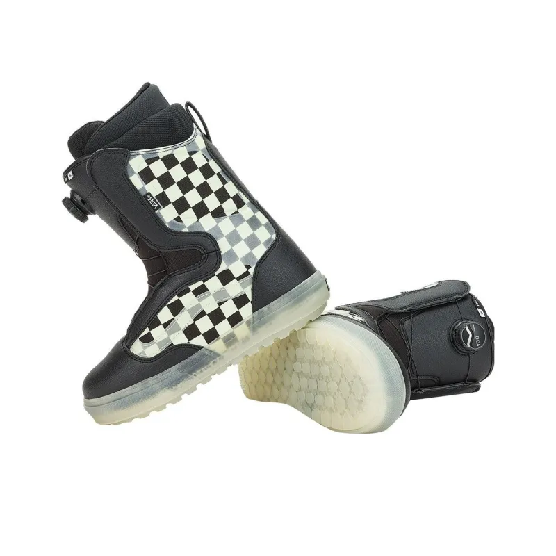 Vans Aura Og Checkerboard 'Black White'-5