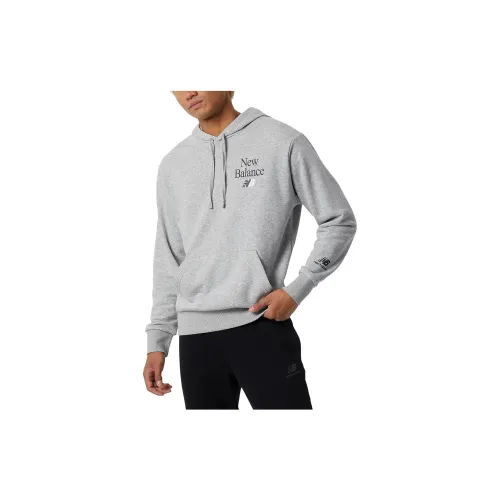 New Balance Essentials Celebrate Sweatshirts Men Gray