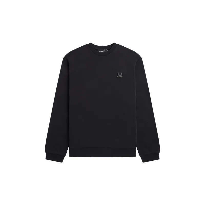 Raf Simons X FRED PERRY Sweatshirts Men Black-1