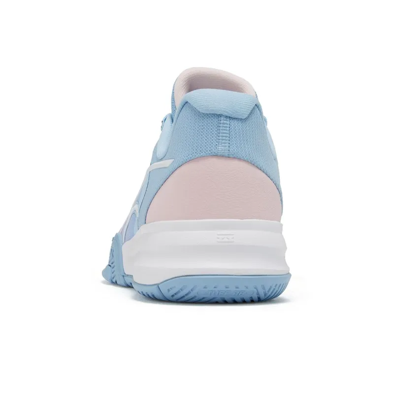 LiNing Flash Energy 3 Cushioning Anti Slip And Wear Resistant Low Top Basketball Shoes Men's Blue Pink-4