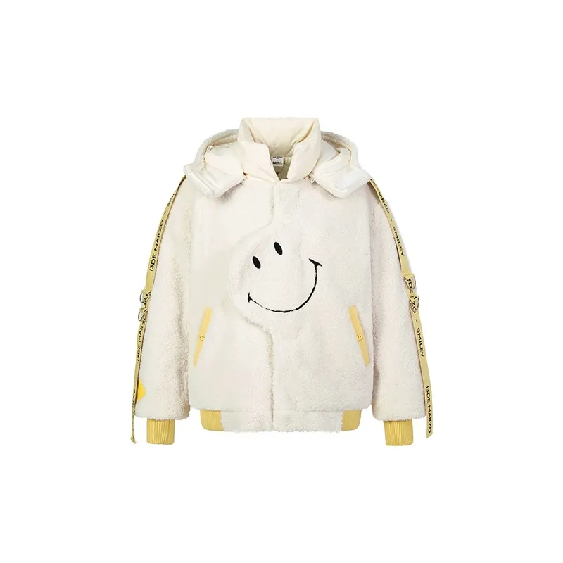 Smiley X 13 DEMARZO SMILEY Velvet Jackets Unisex-1