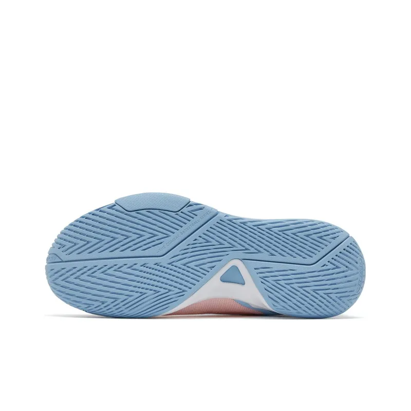 LiNing Flash Energy 3 Cushioning Anti Slip And Wear Resistant Low Top Basketball Shoes Men's Blue Pink-5