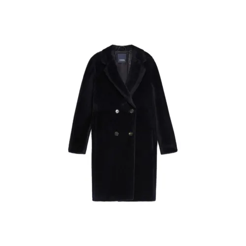 MaxMara Coats Women's Black