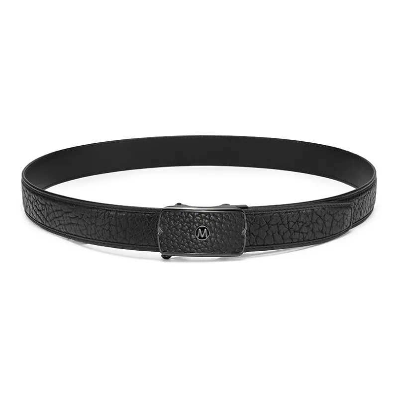 FAIRWHALE Brand High End Stainless Steel Cow Leather Belts Men's Width 3.5CM-3