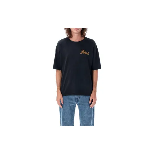 RHUDE T-Shirts Men Black