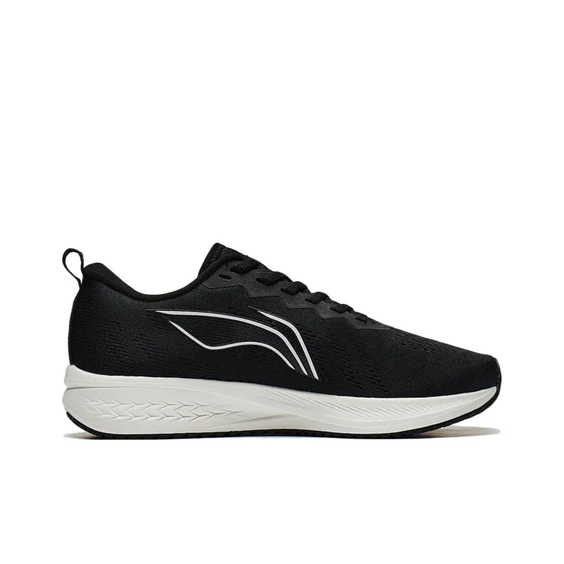 LiNing Red Hare 6 Cushioning Anti Slip And Wear Resistant Rebound Low Top Running Shoes Women's Black-1