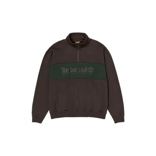Timberland FW23 +81 3 Series Sweatshirts Unisex Dark Brown