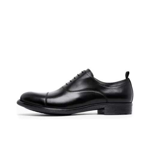 Desai Dress Shoes Men Low-Top Black