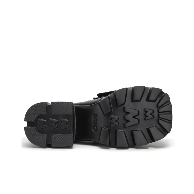 MIO Loafers Women's Black/Green Color-5