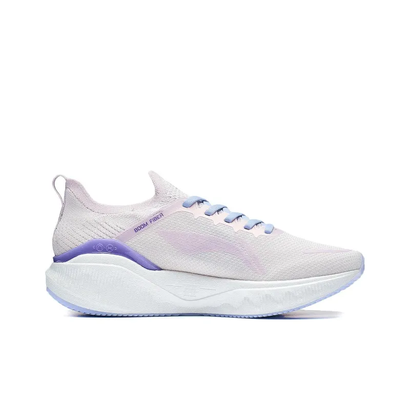 LiNing YueYing 3.0 Pro Cushioning Wear Resistant Low Top Running Shoes Women's Purple-1