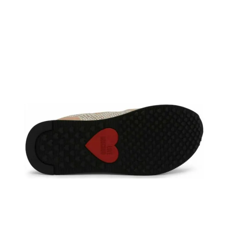 LOVE MOSCHINO Low Top Casual Shoes Women's Beige-4