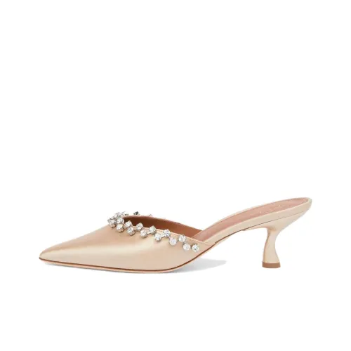 Malone Souliers TPR Sole Odor-Resistant Slide Slippers Women's Gold