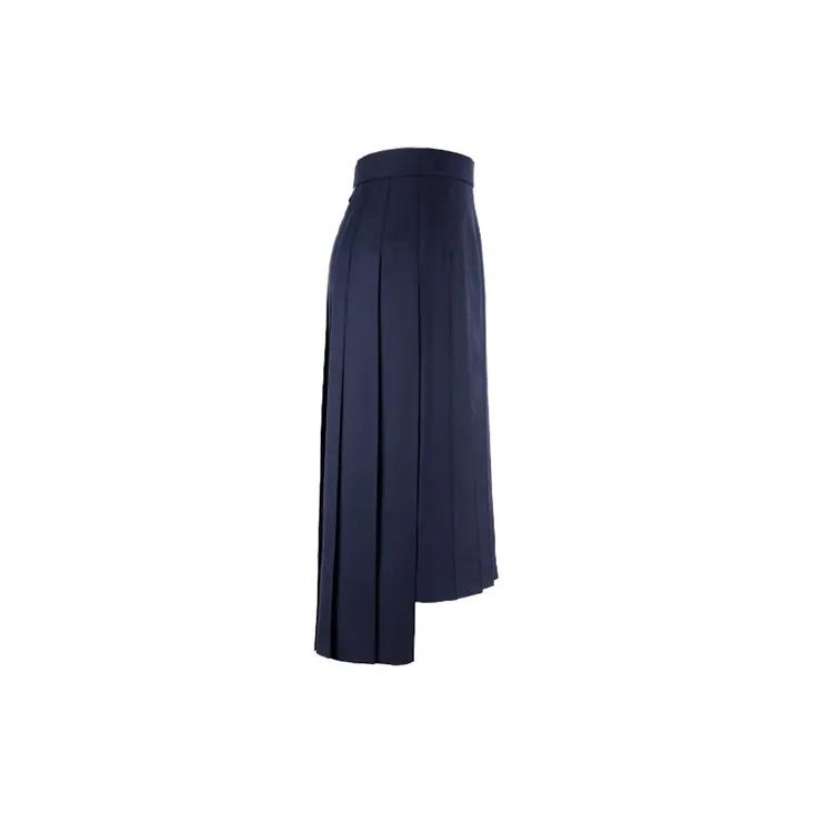 THOM BROWNE Rwb Stripe Pleated Midi Skirt-3