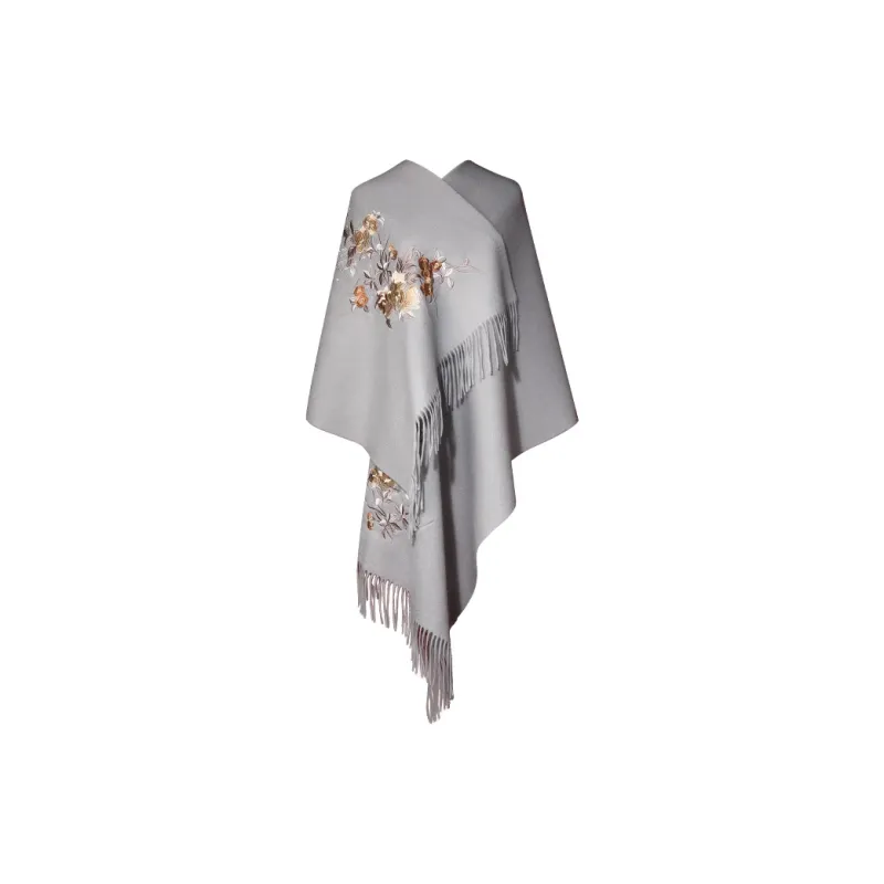 MERRIDARNO Wool Knit Scarves Women's-0