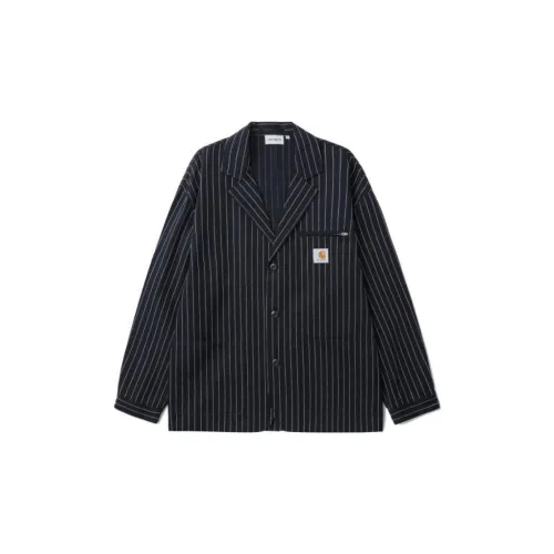 Carhartt WIP Business Suits Men Navy Blue