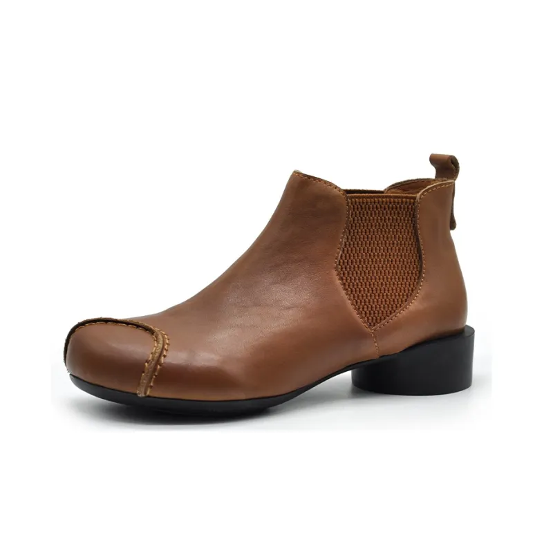 ARTMU Ankle Boots Women's Brown/Black-1