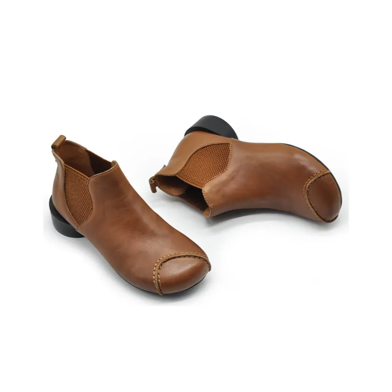 ARTMU Ankle Boots Women's Brown/Black-4