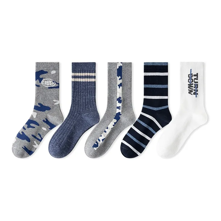 Caramella Mid Calf Socks Men's 5 Pack-21