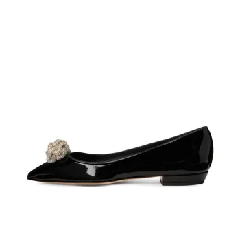Giuseppe Zanotti Eglantine Crystal Ballerina Shoes Women's