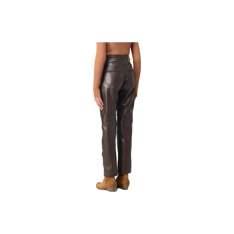 NANUSHKA Vinni Straight leg Trousers-1