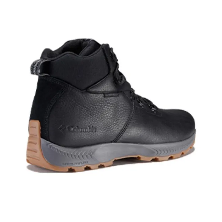Columbia Water Resistant Mid Top Outdoor Shoes Men's Black-1