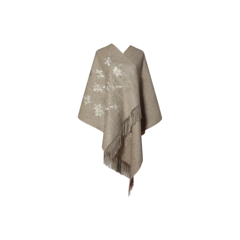 MERRIDARNO Wool Knit Scarves Women's-3