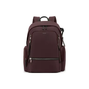TUMI Nylon Backpack Regular Men's Dark Red