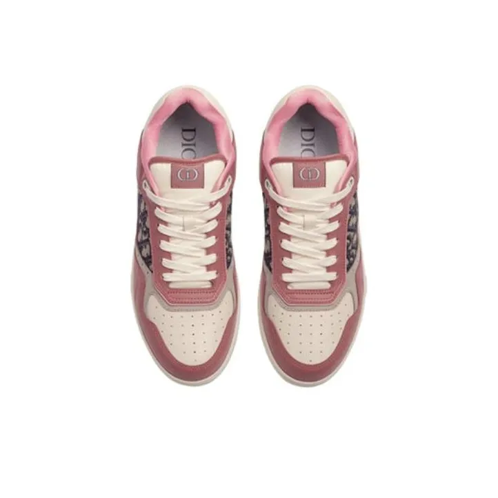 DIOR B27 Low Top Pink Cream-3