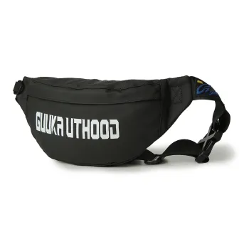Guuka Fabric Fanny Pack Regular Unisex Black