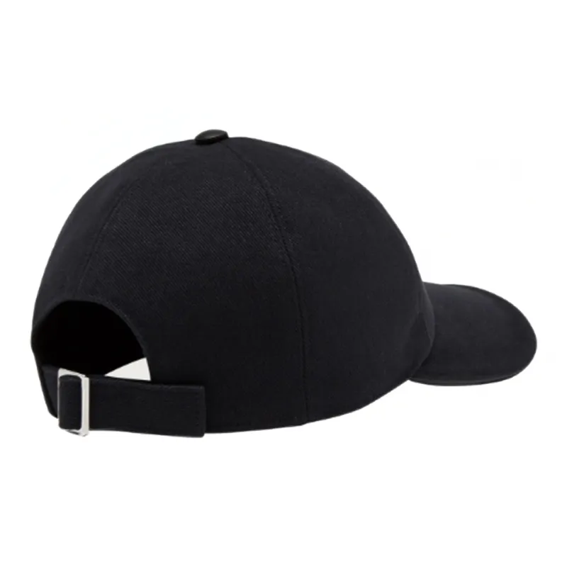 Ferragamo Leather patch Logo Cap-2
