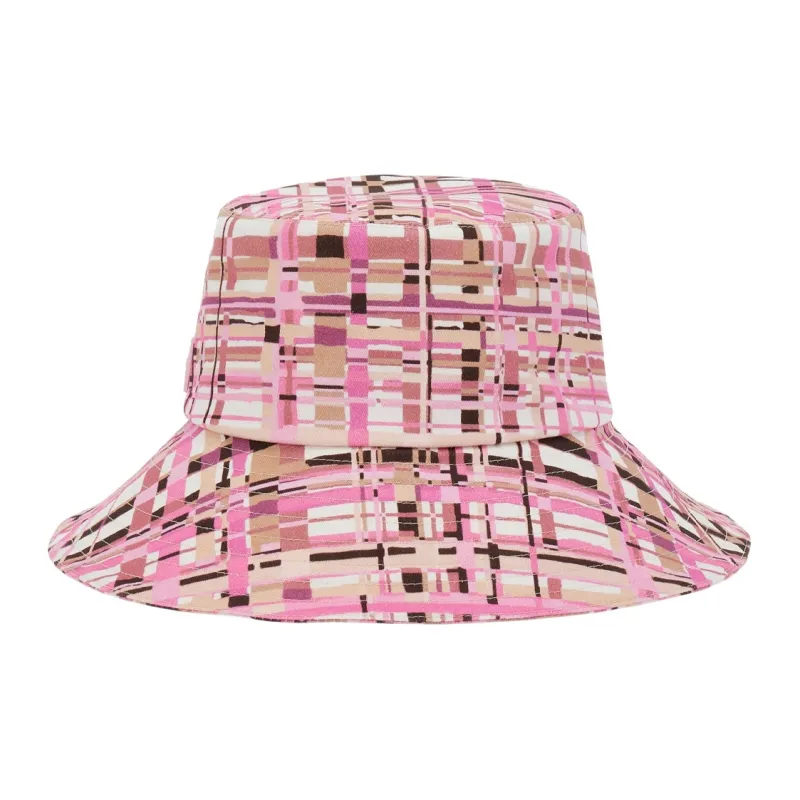 FERRAGAMO Cotton Bucket Hats Women's Pink-1